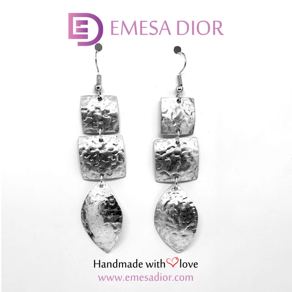 Aluminium Handmade Earring