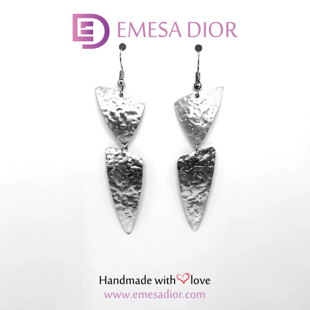 Aluminium Handmade Earring