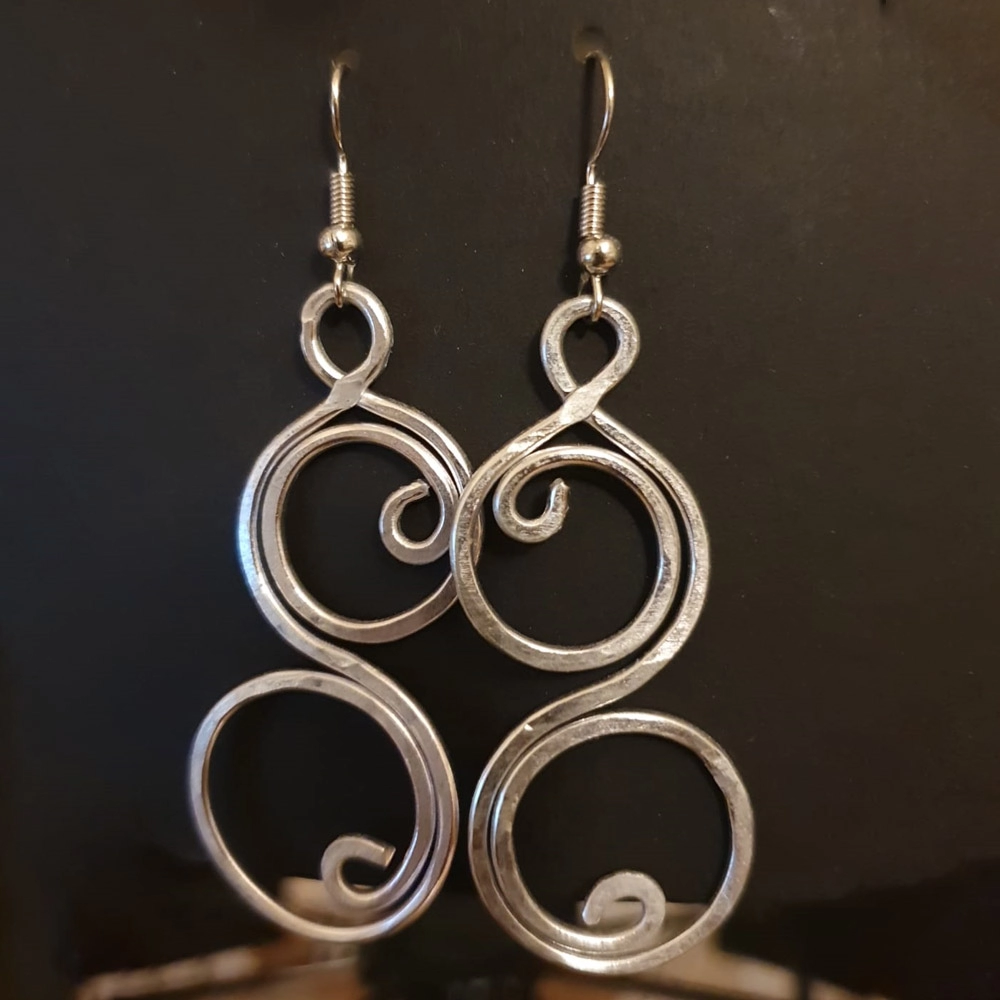 Wire Earring - Handmade