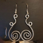 Wire Earring - Handmade