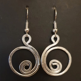 Wire Earring - Handmade