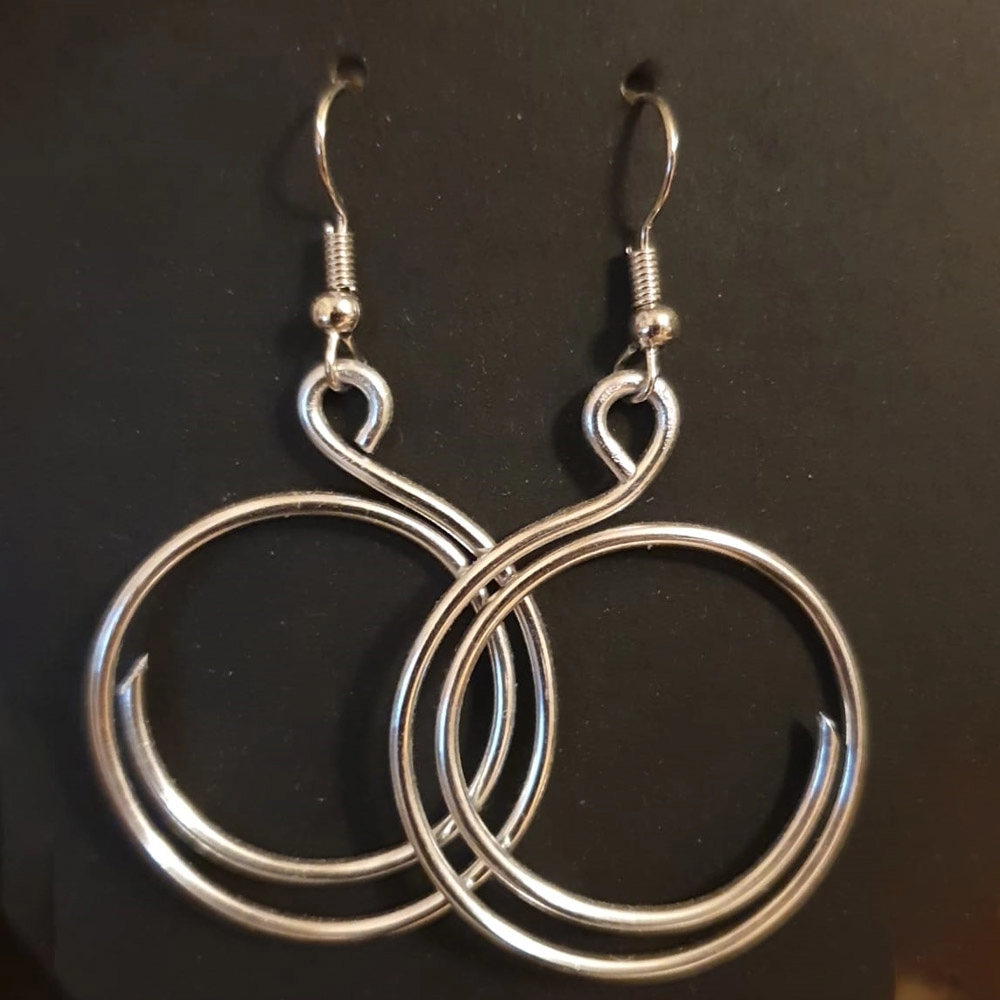 Wire Earring - Handmade