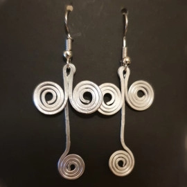 Wire Earring - Handmade